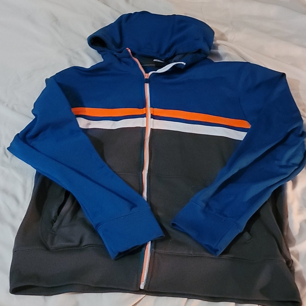 A87 ZIPPER FRONT HOODY